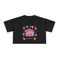 Kirby Star Cartoon Crop Tee | Retro Gamers Character Graphic Shirt - MagikaPop