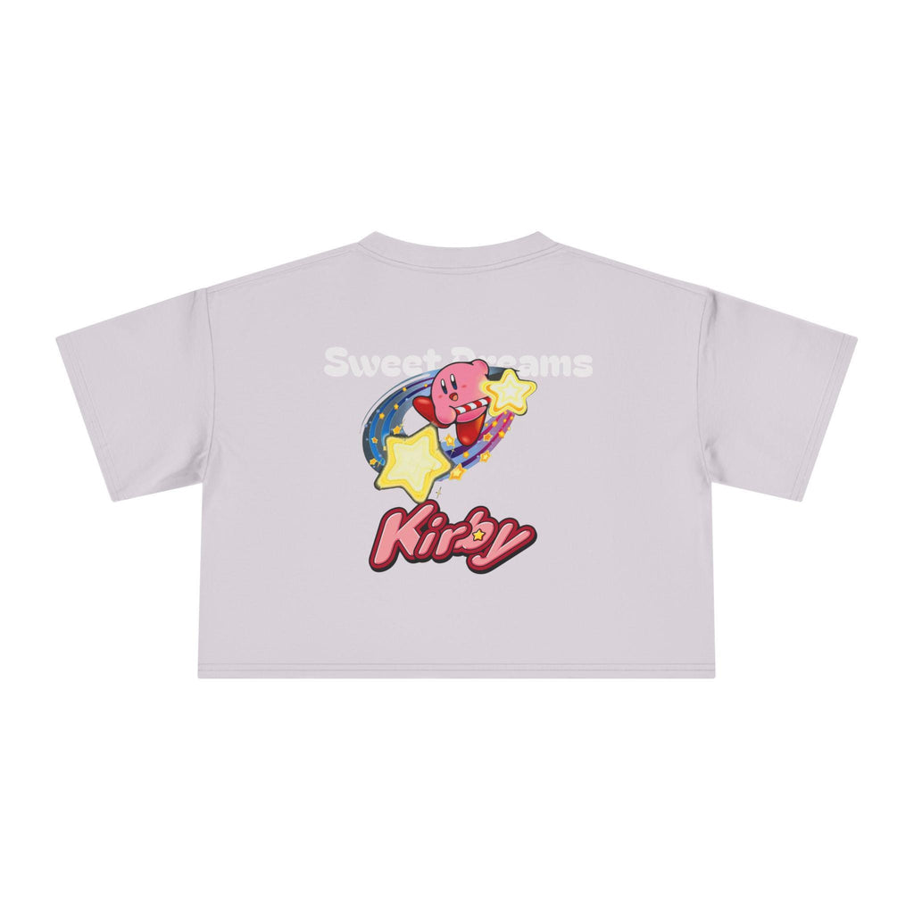 Kirby Star Cartoon Crop Tee | Retro Gamers Character Graphic Shirt - MagikaPop