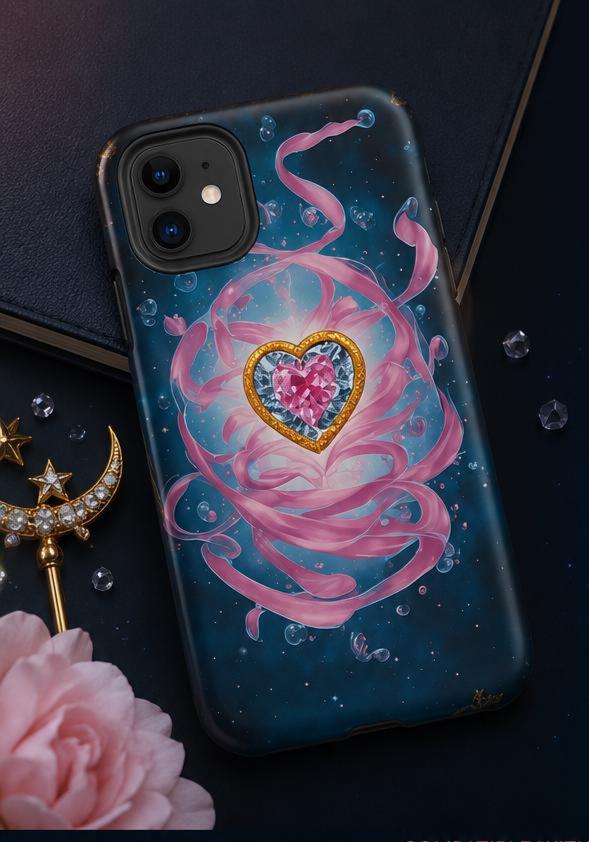 Magical Girl Brooch Transformation Tough Case for iPhone®