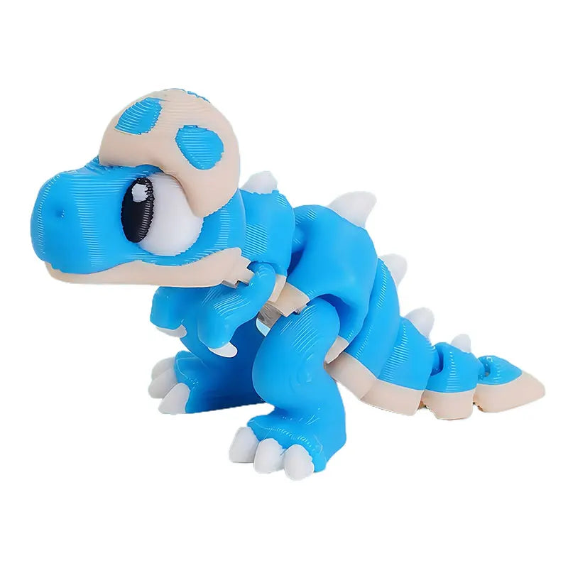 Mini 3D Printed Dinosaur Toys - Movable Joints, Flexi