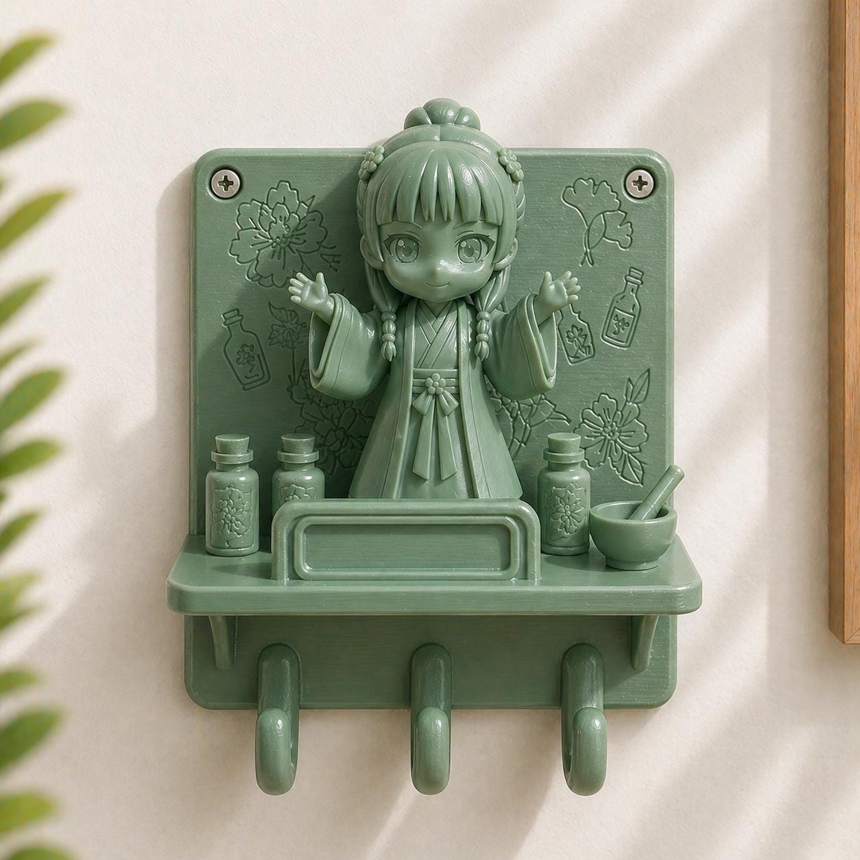 Apothecary Diaries Mini Shelf | Mother's Day Girl | Desk Decor | Garage Kit | Kawaii Decor