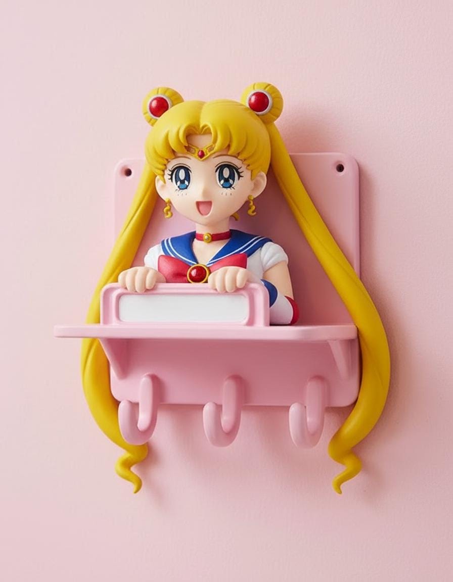 Magical Girl Shelf: Personalize Your Cute Sailor Moon-Inspired Decor