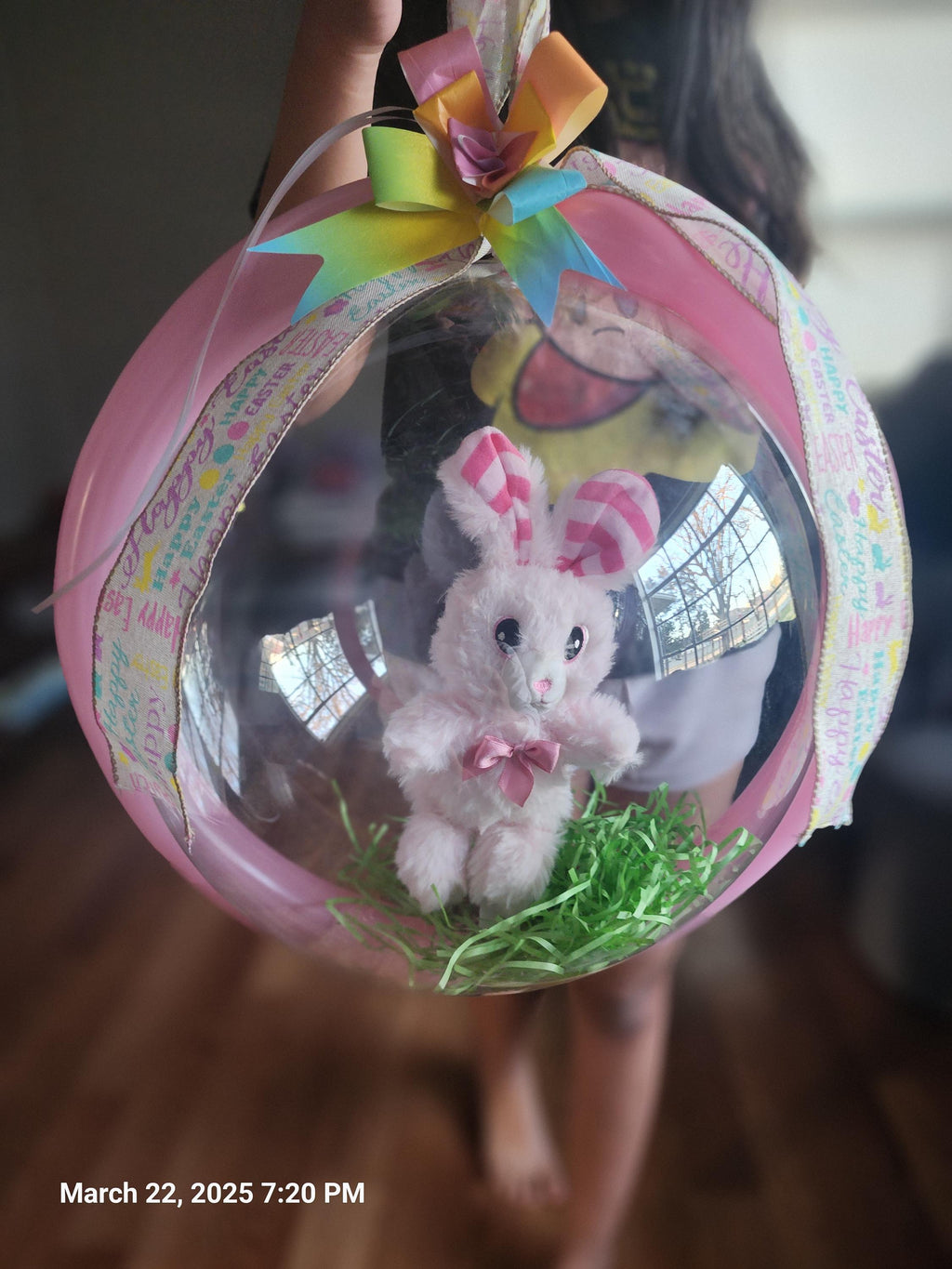 Plushie Easter Gift Balloon Surprise Bubble Bobo Wichita Kansas Gifts Delivered