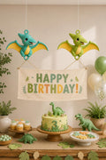 Pterodactyl Banner Prop, Dino Balloon holder,  Dinosaur Party supplies