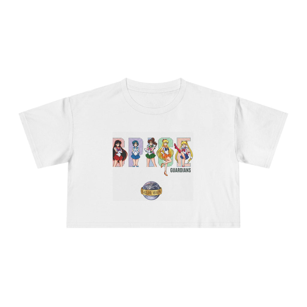 Sailor Guardians Character Lineup Crop Tee | Anime Sailor Moon Inspired