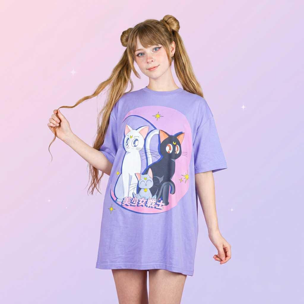 Sailor Moon Anime T Shirt Y2K Retro