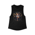 Sailor Magical Girl Vintage Ballerina Illustration Tank, Dance Art Muscle Tee
