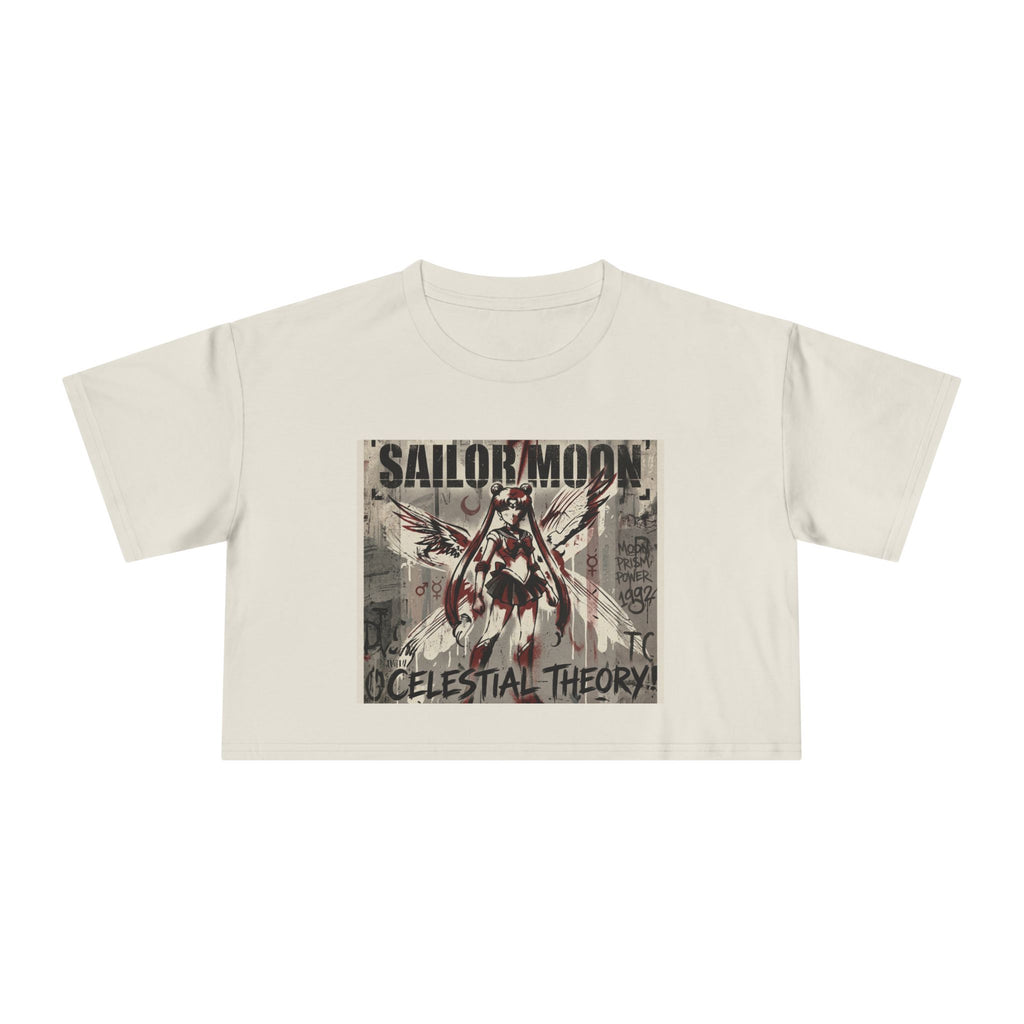 Sailor Moon Celestial Theory crop tee | Anime vintage poster design