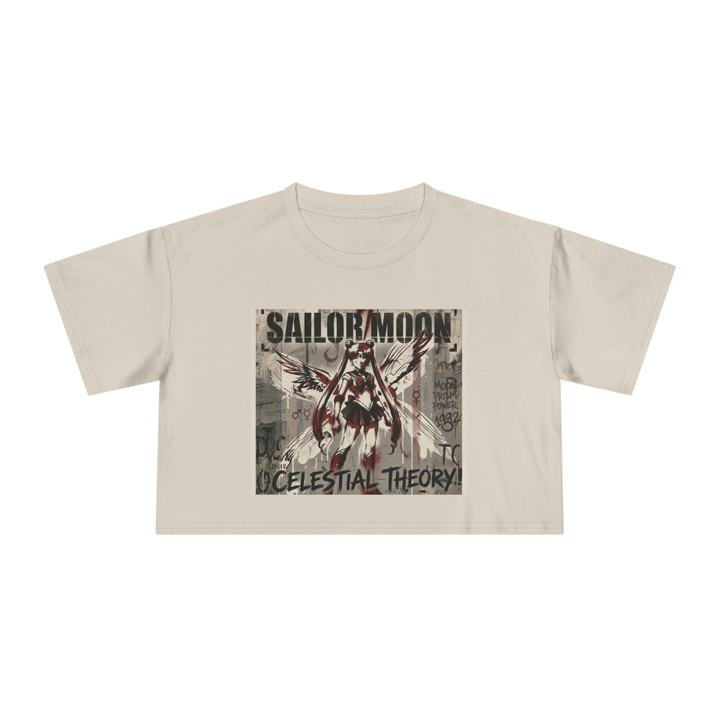 Sailor Moon Celestial Theory crop tee | Anime vintage poster design