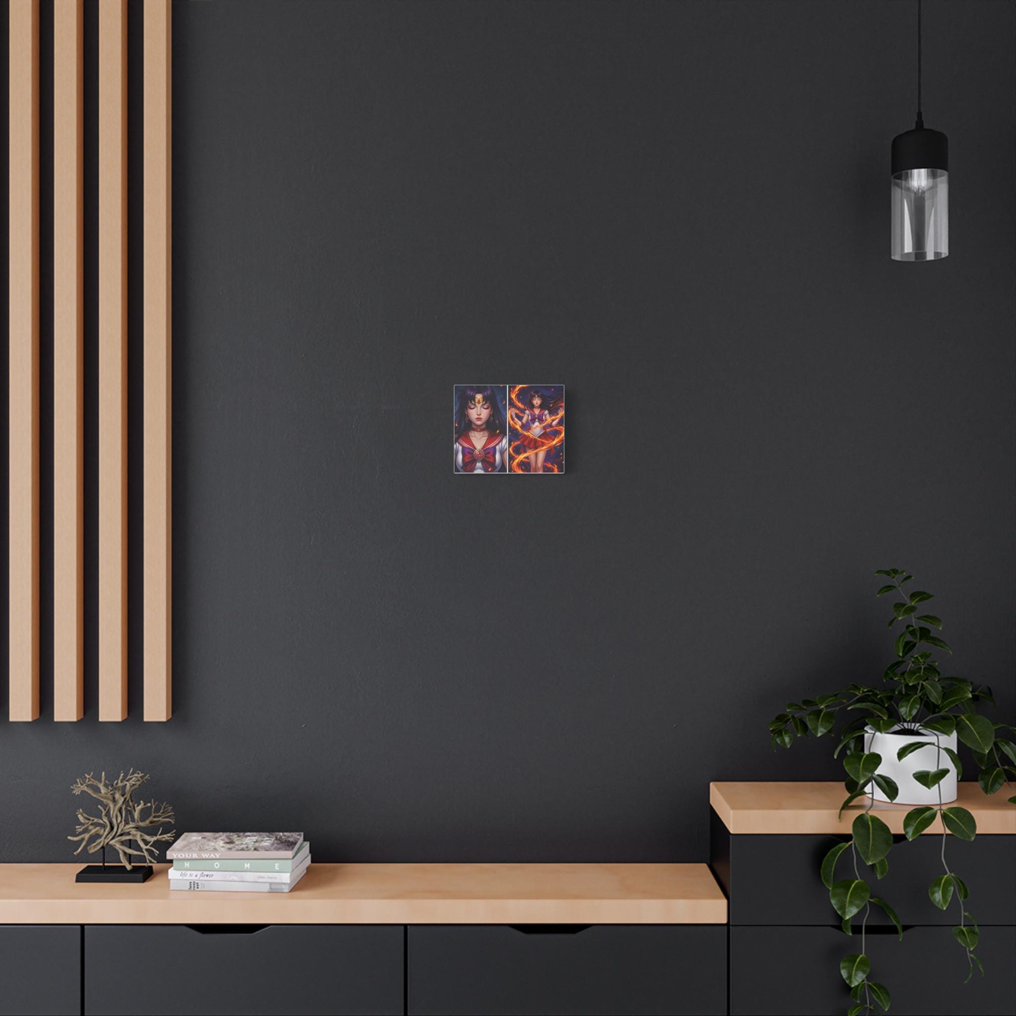 Sailor Scout Warrior Illustration Canvas