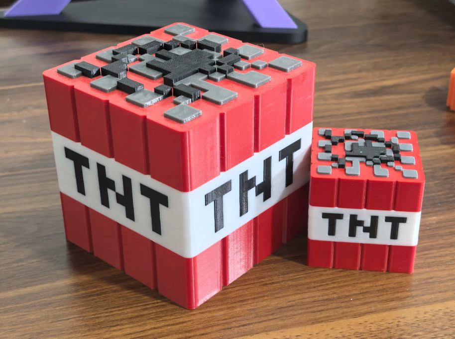 Minecraft TNT Party Prop