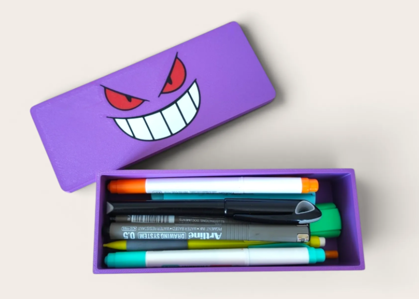Gengar Desktop storage, Jewelry Holder, Storage Box, Cute creature decor