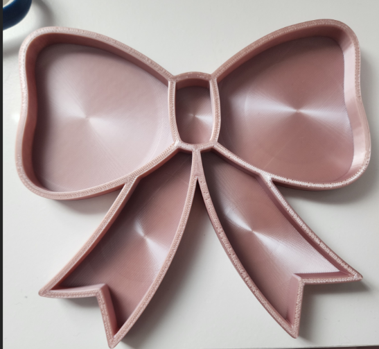 Coquette Bow Jewelry Tray Bow Shaped Elegant Decor