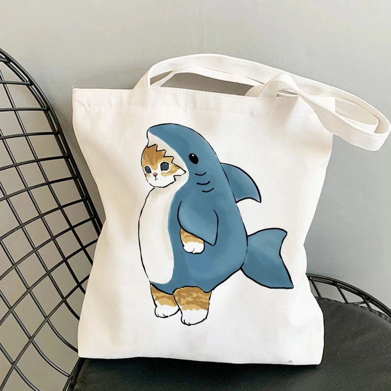 kawaii-cats-cartoon-manga-tote-bag-beach-bag-shopper-bags