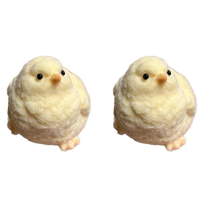 New Squishy Yellow Chick Squeeze Toy Lovely Hen Soft Fidget Toys Cute Fast Rebound Decompression Toy Birthday Anti-stress Gift