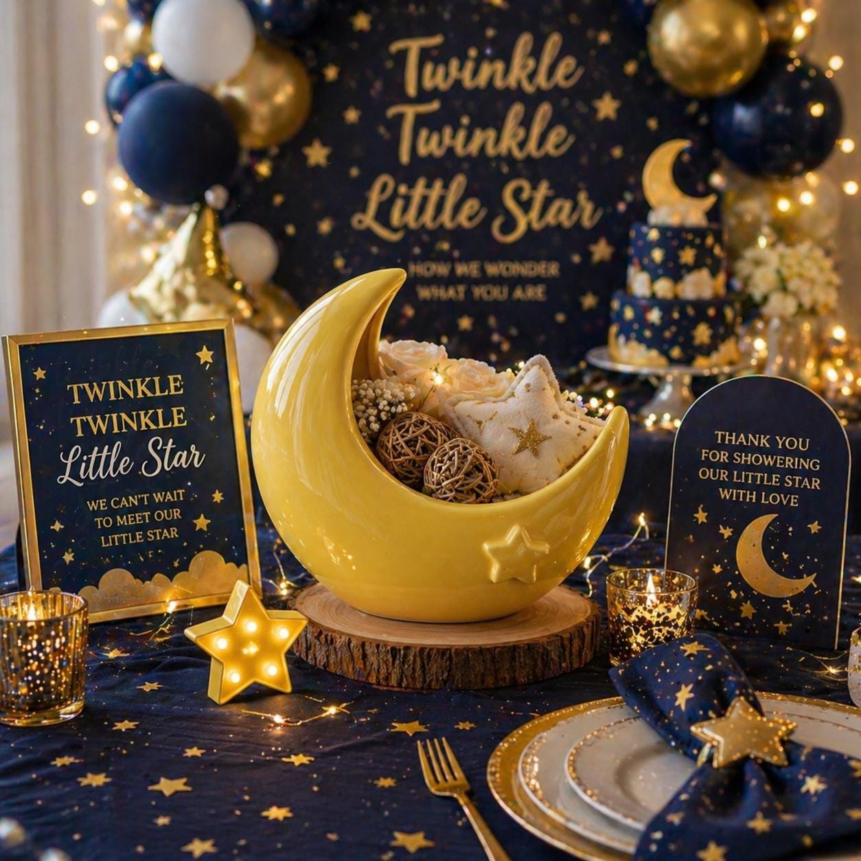 Twinkle Twinkle Star Party Supplies, Party Centerpiece, Pastel Room Decor, Gift Idea