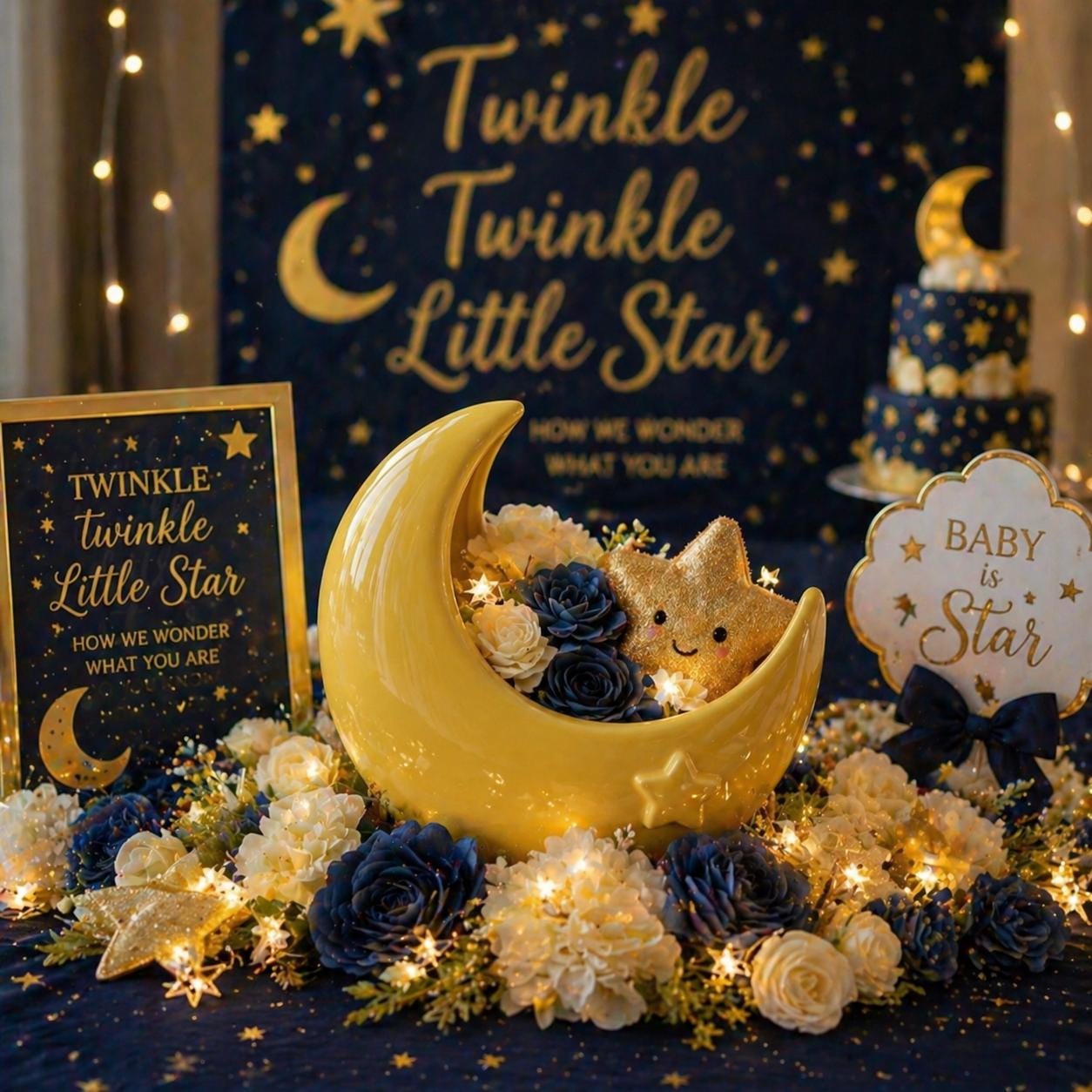 Twinkle Twinkle Star Party Supplies, Party Centerpiece, Pastel Room Decor, Gift Idea