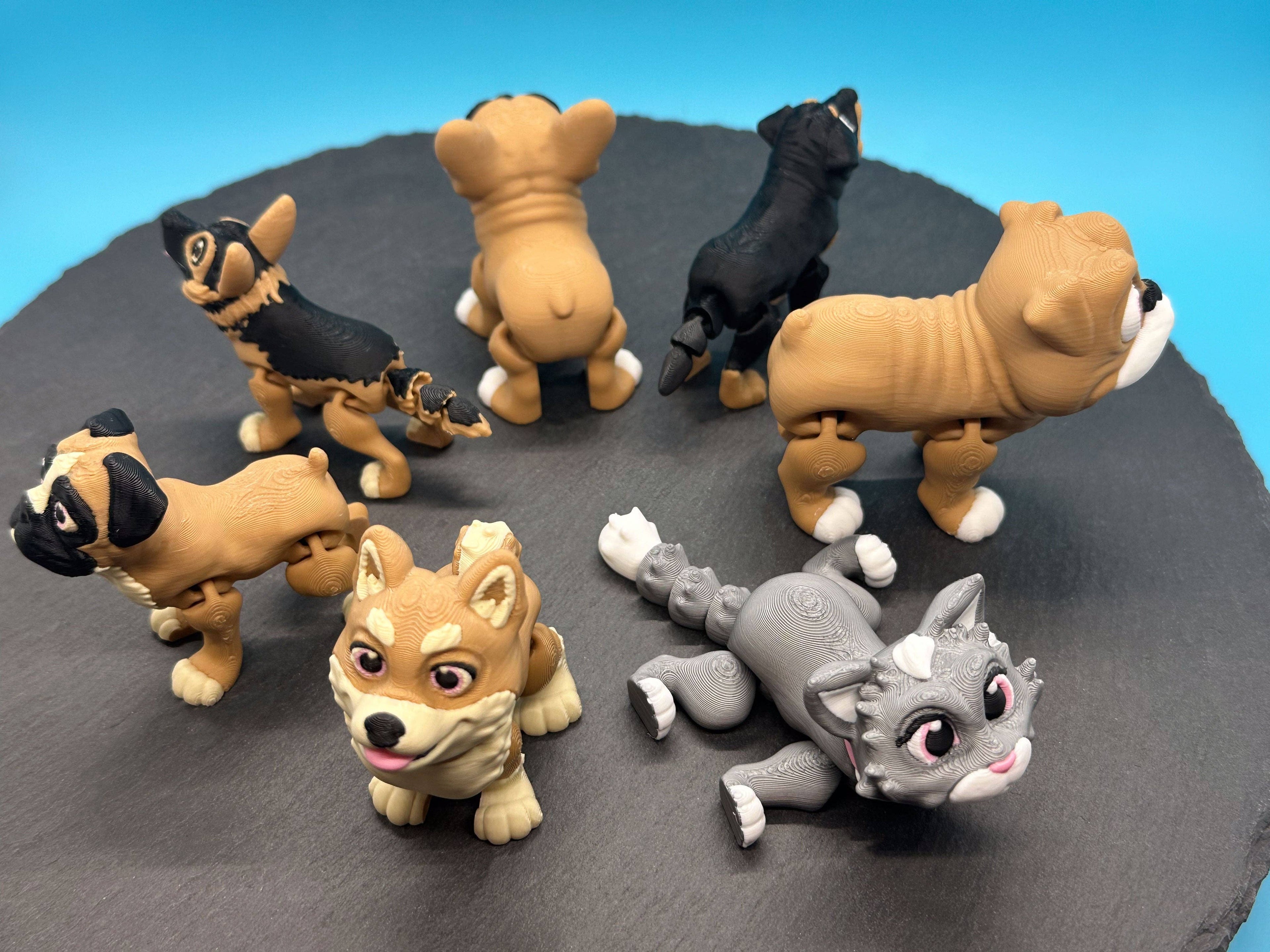Variety Dog & Cat Breed Fidgets: 10. Pug