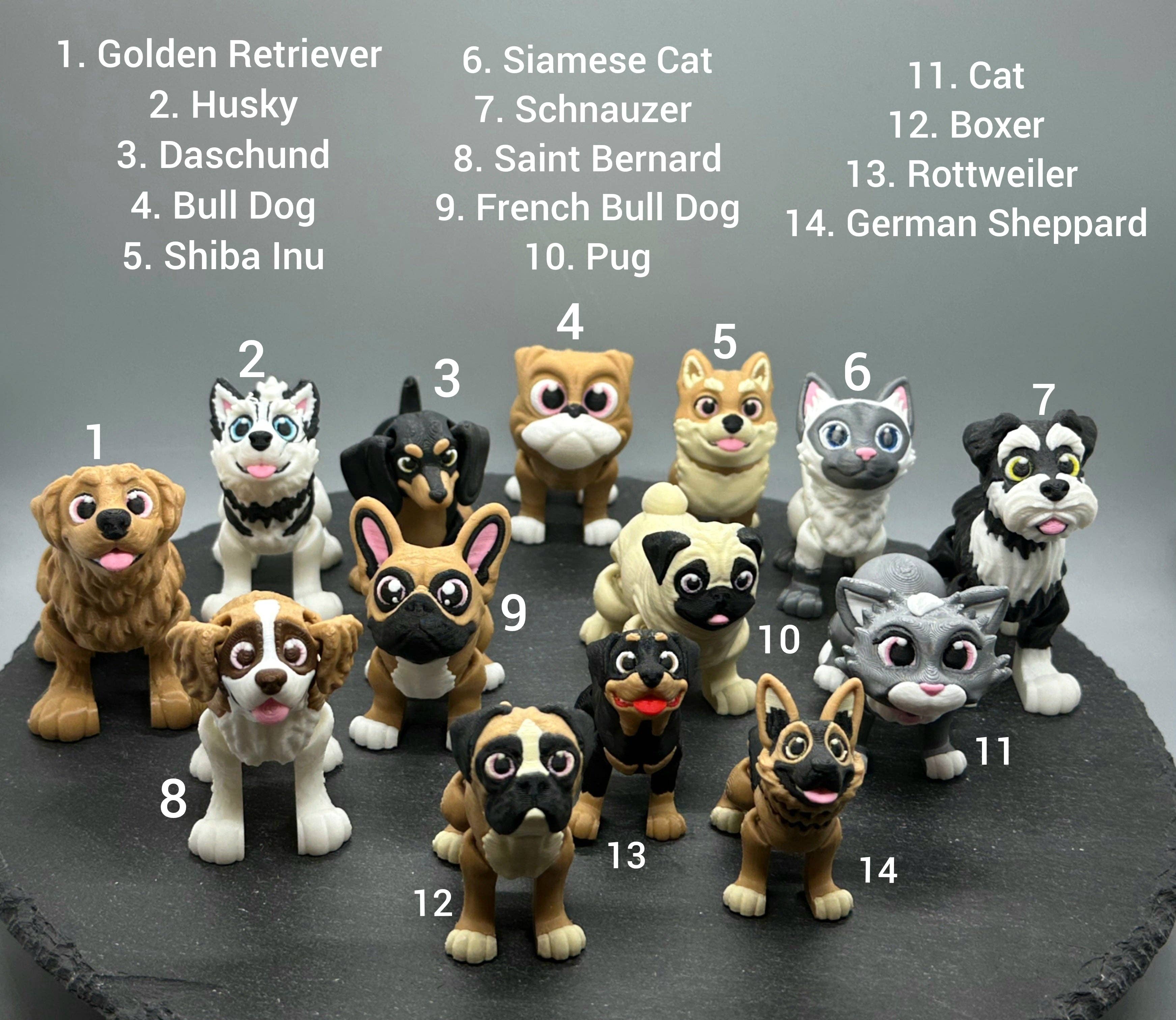 Variety Dog & Cat Breed Fidgets: 5. Shiba Inu