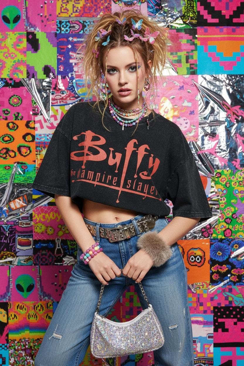 Y2K Retro Buffy The Vampires Slayers