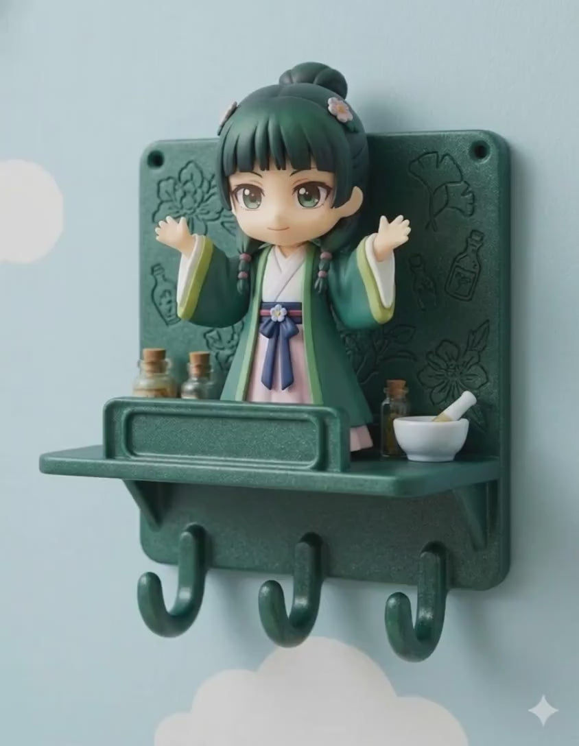 Apothecary Diaries Mini Shelf | Mother's Day Girl | Desk Decor | Garage Kit | Kawaii Decor