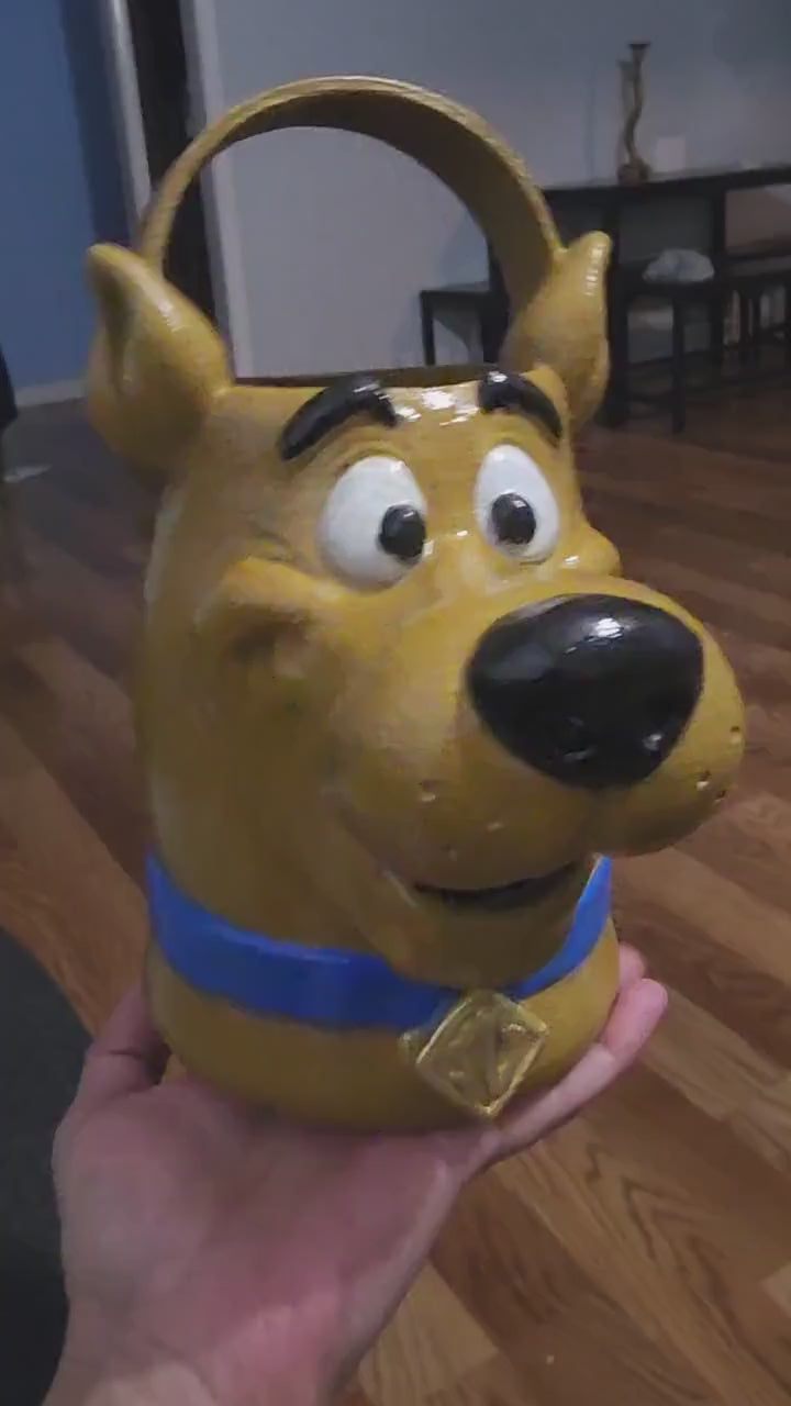 Vintage Style Halloween Bucket Scooby Doo Christmas Gift
